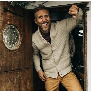 Taylor Stitch | Sweaters | New Taylor Stitch The Crawford Sweater In Marled  Natural Cardigan | Poshmark